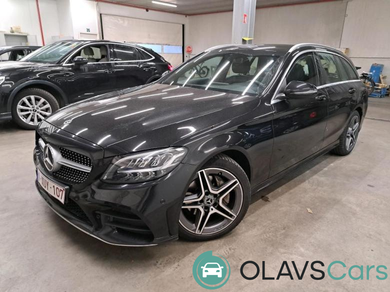 Mercedes C 200 d AMG Widescreen LED Navi Sport-Leather KeylessStart  Klima PDC ...